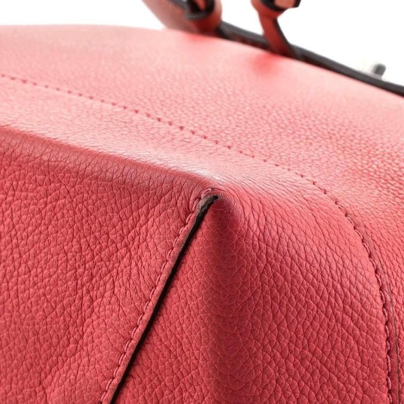100% AUTHENTIC LOUIS VUITTON CALFSKIN LOCKME BACKPACK RETAIL $2,900. main image 4